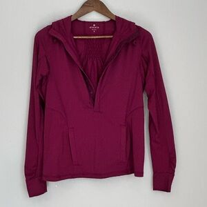 NWOT Athleta Momentum Hoodie Jacket Pullover Women’s Size S Long Sleeve
